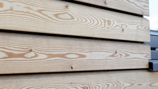 Siberian larch cladding