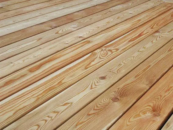 Siberian larch decking