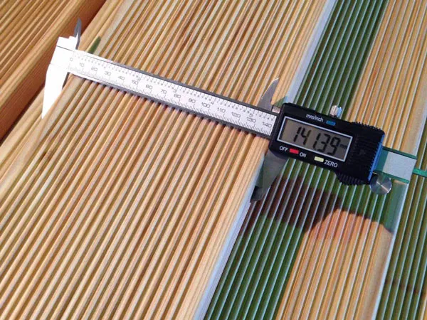 Kiln-dried Siberian larch, rough sawn